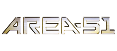 Area 51 title screen for Playstation 2